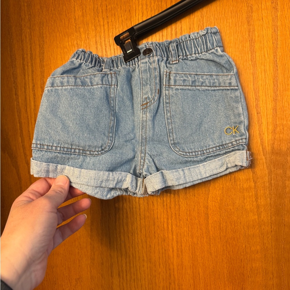 Calvin Klein Jeans Sky Blue Denim Shorts